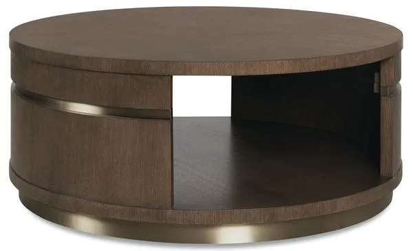 Product Image 1 for Commerce and Market Roll With It Round Cocktail Table from Hooker Furniture