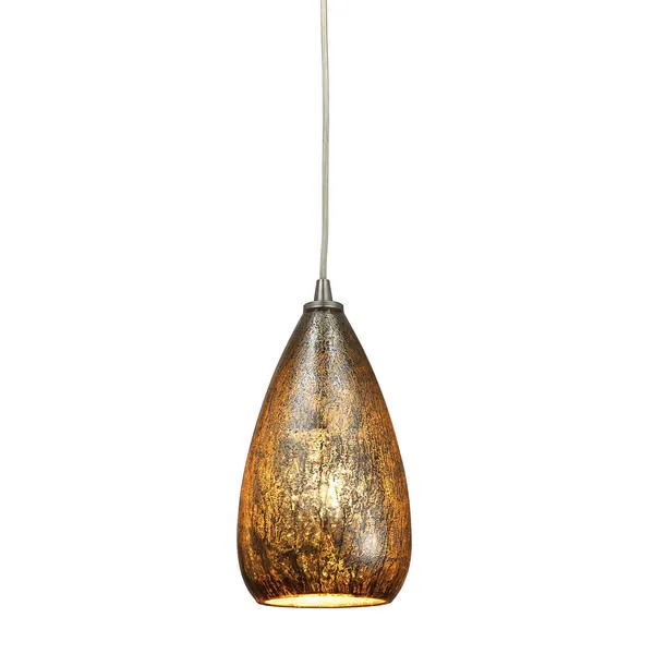 Product Image 1 for Karma 1 Light Pendant In Satin Nickel from Elk Lighting