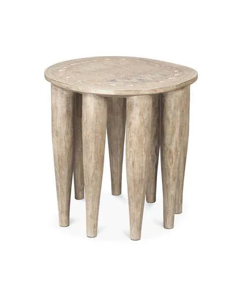 Product Image 1 for Naga Mango Wood Side Table from Jamie Young