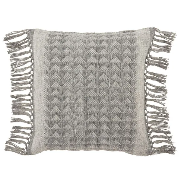 Product Image 4 for Edris Indoor/ Outdoor Gray Geometric Pillow from Jaipur