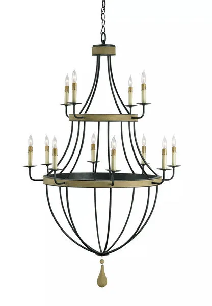 Product Image 1 for Blythwood Chandelier from Currey & Company