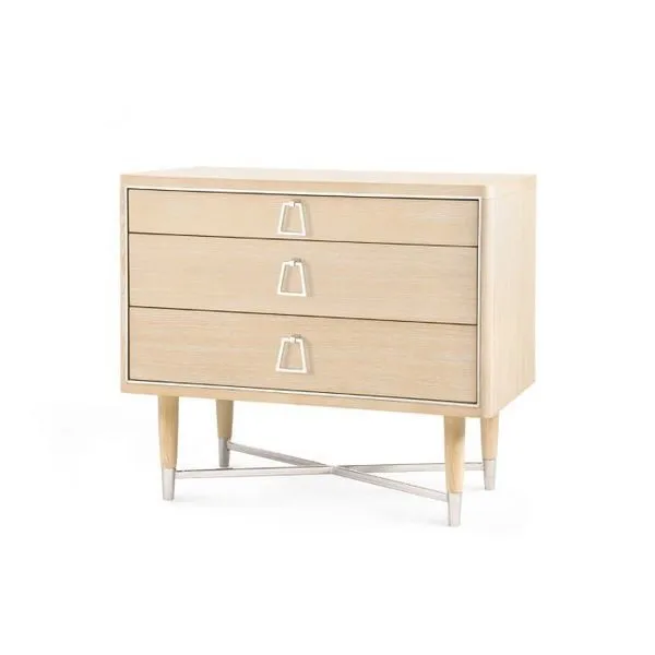 Product Image 1 for Adrian Large 3-Drawer Natural Wood Dresser from Villa & House