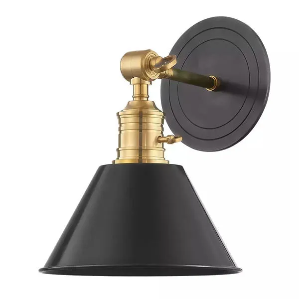 Product Image 1 for Garden City 1 Light Bronze/Gold Wall Sconce from Hudson Valley