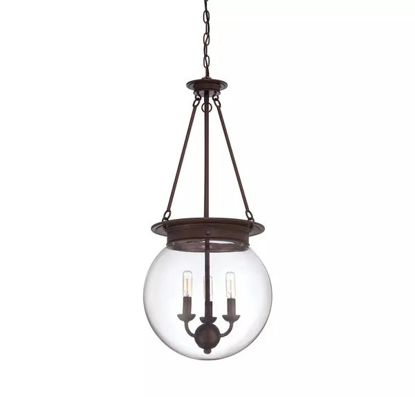 Product Image 1 for Glass Orb 14" Pendant from Savoy House