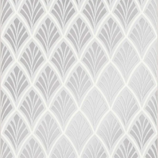Product Image 1 for Laura Ashley Florin Silver Wallpaper from Graham & Brown