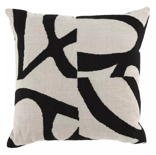 Product Image 2 for Bosa Black/Natural Pillow (Set of 2) from Classic Home Furnishings