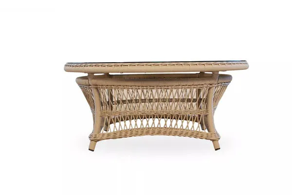 Product Image 1 for Fairhope Conversation Umbrella Table W/Lay On Glass from Lloyd Flanders