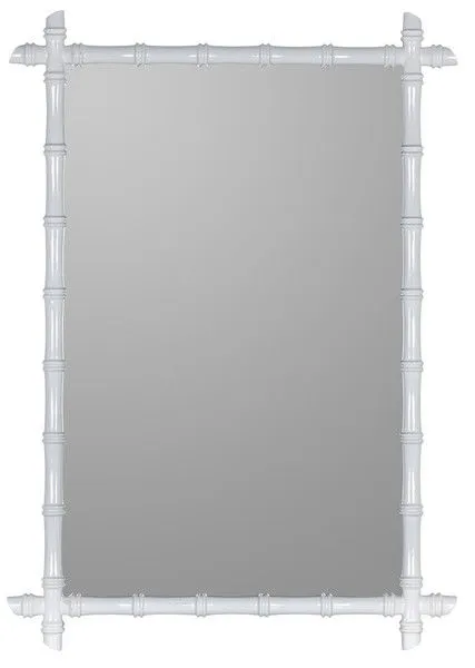 Product Image 1 for Riley White Glossy Wall Mirror from Cooper Classics