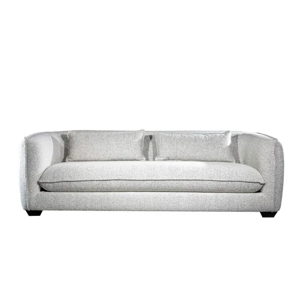 Product Image 6 for Campbell Flannel Grey Performance Fabric Sofa from Alder & Tweed