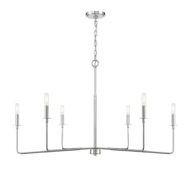 Product Image 4 for Salerno 6 Light Chandelier from Savoy House 