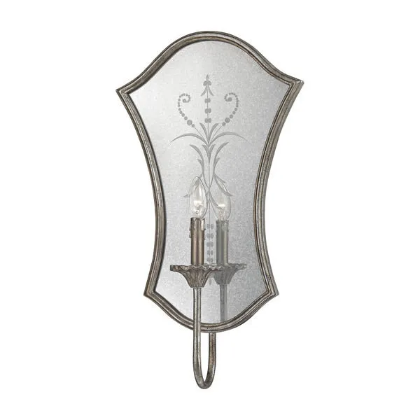 Product Image 1 for Gruyere 1 Light Wall Sconce In Antique Silver from Elk Home