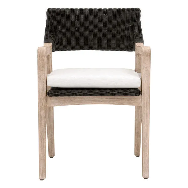 Product Image 1 for Lucia Black Rattan Arm Chair from Essentials for Living