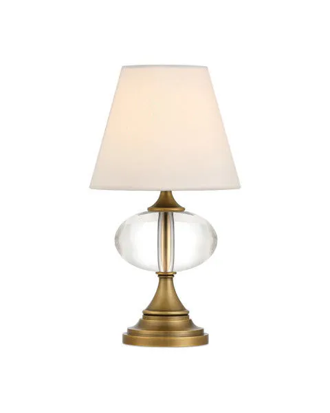Product Image 1 for Sashay Brass Cordless Table Lamp from Currey & Company