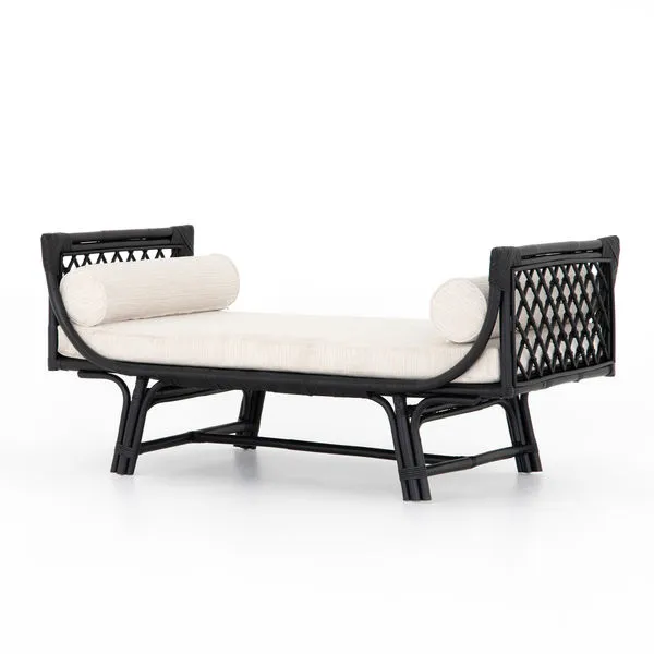 Product Image 10 for Marina Rattan White Chaise Lounge from Four Hands