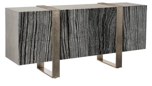 Product Image 6 for Linea Entertainment Console in Textured Graphite from Bernhardt Furniture
