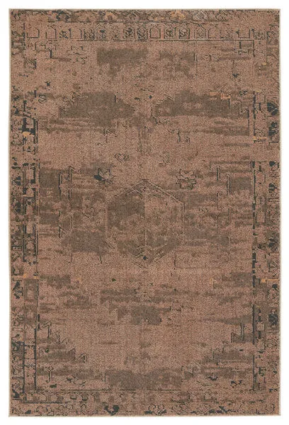 Product Image 3 for Esposito Medallion Light Brown/ Gray Rug from Jaipur 