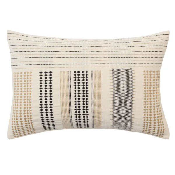 Product Image 4 for Lumami Tribal Cream/ Black Pillow from Jaipur