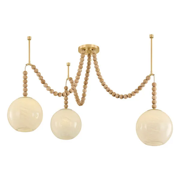 Product Image 1 for Makena 3-Light Chandelier from Mitzi