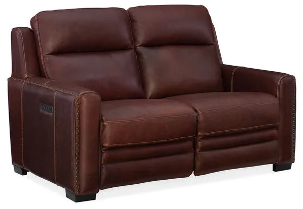 Product Image 4 for Aviator Power Motion Loveseat With Power Headrest & Power Lumbar Support from Hooker Furniture