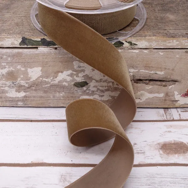 Product Image 1 for Yule Swiss Velvet Cafe Ribbon from D. Stevens