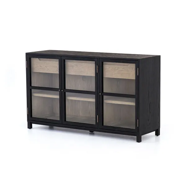 Product Image 9 for Millie Drifted Black Sideboard from Four Hands