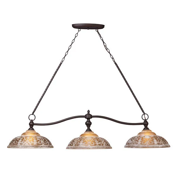 Product Image 2 for Norwich 3 Light Billiard/Island Light In Oiled Bronze from Elk Lighting