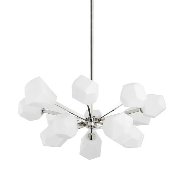 Product Image 1 for Tring 13-Light Chandelier - Polished Nickel from Hudson Valley