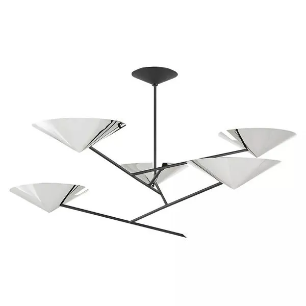 Product Image 1 for Equilibrium 5 Light Chandelier from Hudson Valley