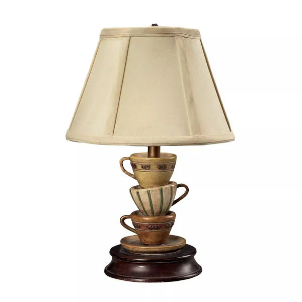 Product Image 1 for Stacked Tea Cups Accent Lamp from Elk Home