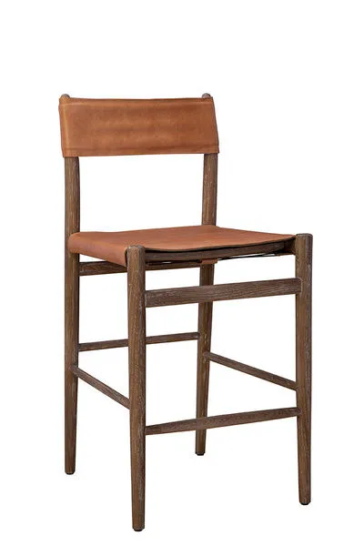 Product Image 1 for Leather Prescott Counter Stool from Furniture Classics