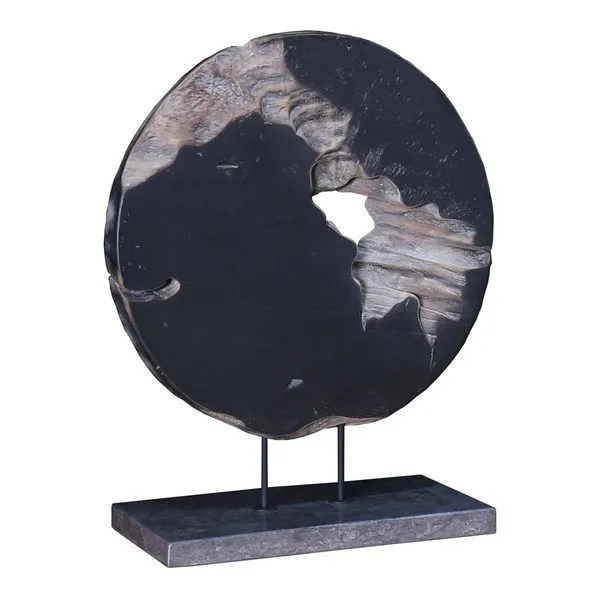 Product Image 8 for Round Teak Wood Art from Moe's