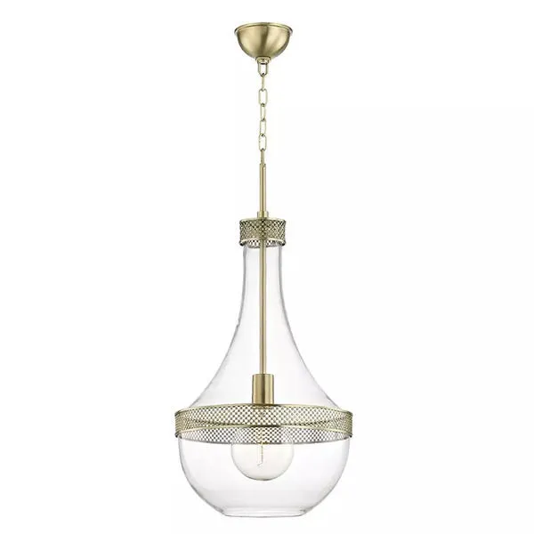 Product Image 1 for Hagen 1 Light Large Pendant from Hudson Valley