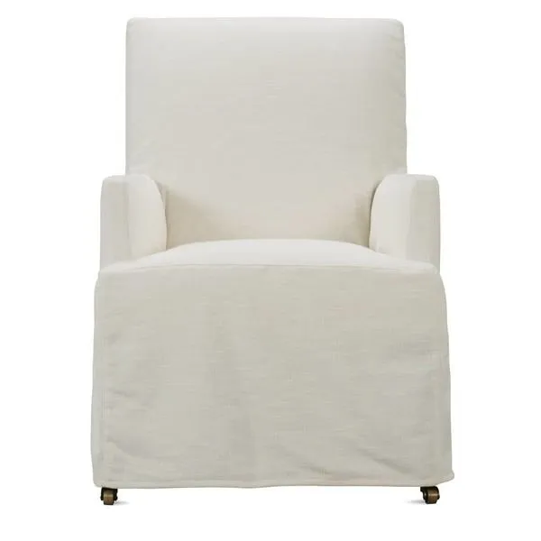 Product Image 1 for Finch Slipcover Dining Chair with Caster Leg from Rowe Furniture
