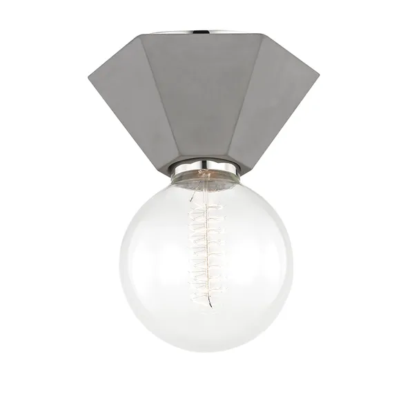 Product Image 1 for Lynn 1 Light Flush Mount from Mitzi
