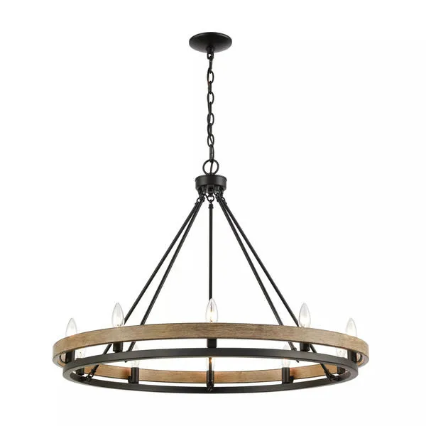 Product Image 2 for Ramsey 10 Light Chandelier from Elk Lighting