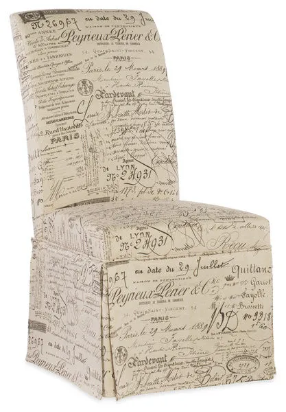 Product Image 4 for Clarice Skirted Chair In Document from Hooker Furniture