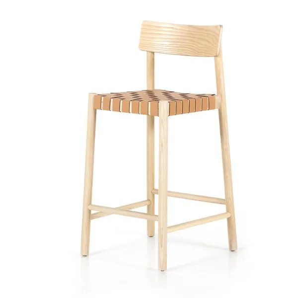 Product Image 8 for Heisler Wooden Counter Stool from Four Hands