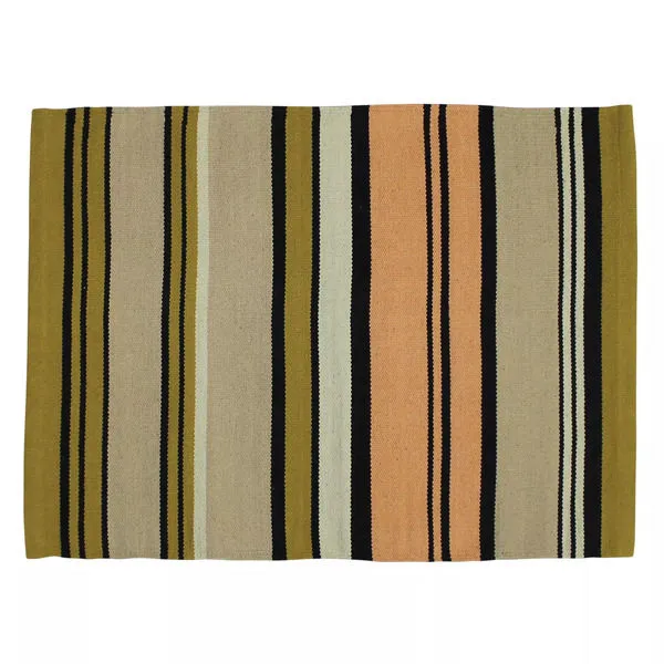 Product Image 1 for Neema Rug, Cotton, Multi Stripe from Homart