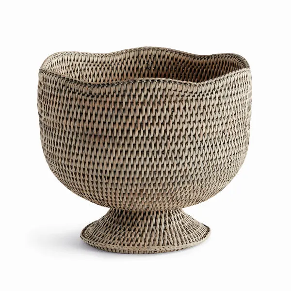 Product Image 1 for Burma Rattan Footed Cachepot from Napa Home And Garden