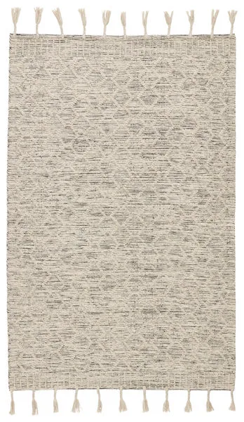 Product Image 3 for Vibe By Alemeda Handmade Trellis Cream/ Black Rug from Jaipur 