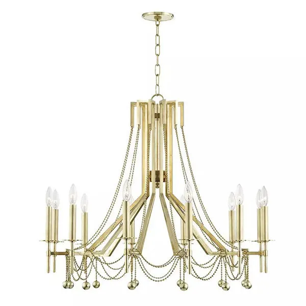 Product Image 1 for Zariah 12 Light Chandelier from Hudson Valley