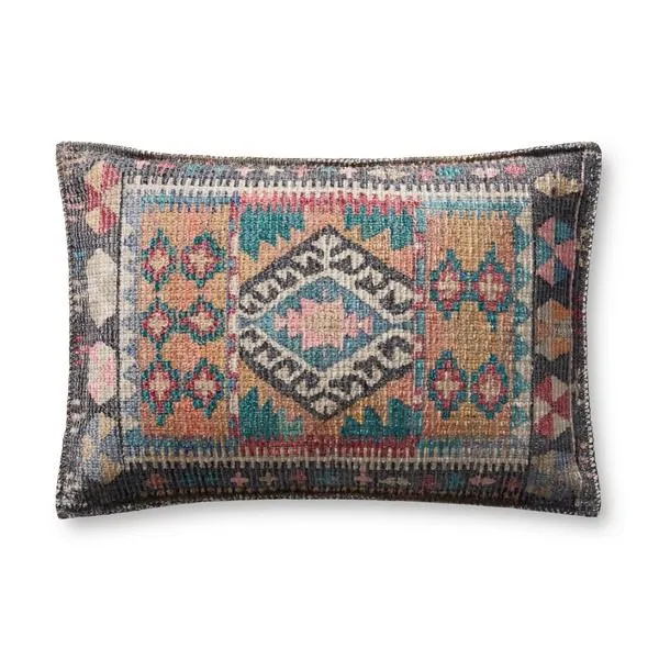 Product Image 3 for Westchester Charcoal / Multi Pillow from Loloi