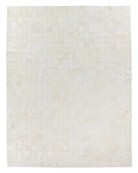 Product Image 4 for Tiled White Hide Rug from Four Hands