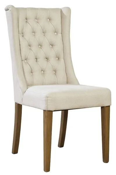 Product Image 1 for Tufted Linen Side Chair from Furniture Classics