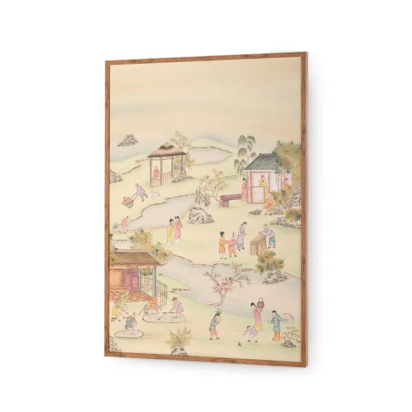 Product Image 1 for Coutts Garden Framed Silk Panel from Villa & House