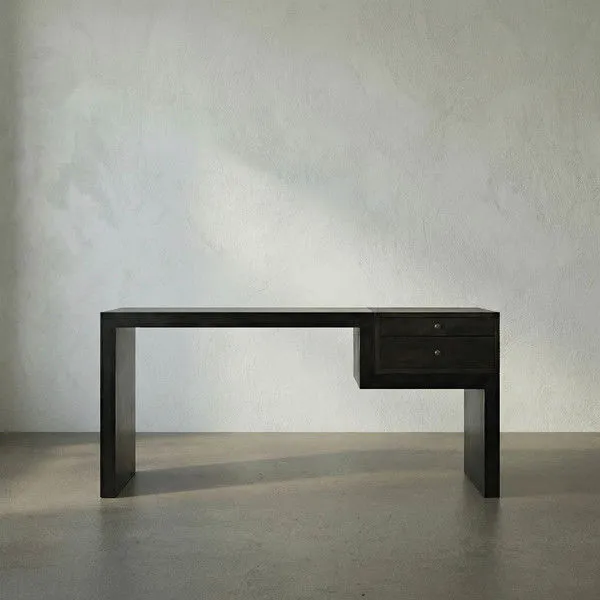 Product Image 1 for Alvaro Black Iron with Ebony Walnut Desk from Noir