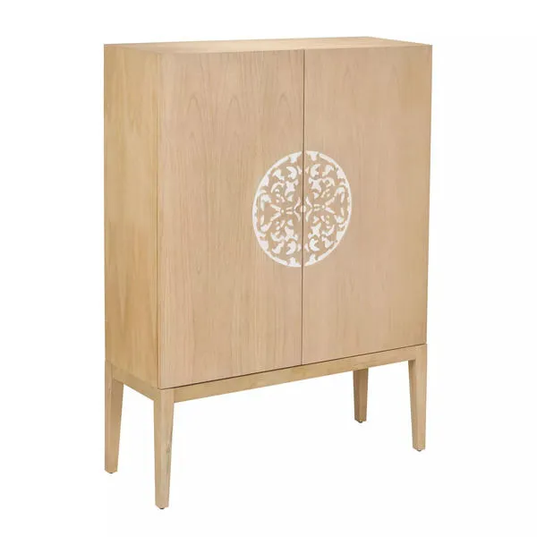 Product Image 1 for Cabinet 2 Doors With Resin Accent from Elk Home