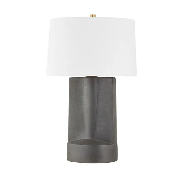 Product Image 1 for Wilson 1-Light Table Lamp - Aged Brass from Hudson Valley