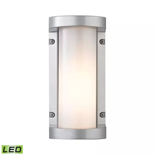 Product Image 1 for Colby 1 Light Outdoor Sconce In Matte Silver from Elk Lighting
