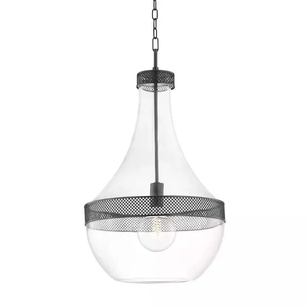 Product Image 1 for Hagen 1 Light Pendant from Hudson Valley